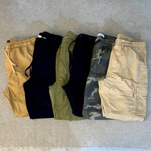 Lot of 6 pairs of Mens Joggers size M.